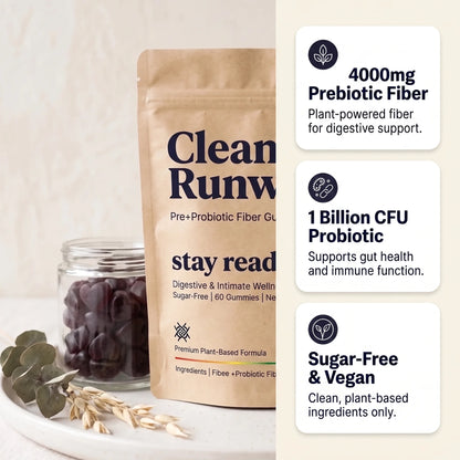 Clean Runway™ Sugar-Free Pre+Probiotic Fiber Gummies
